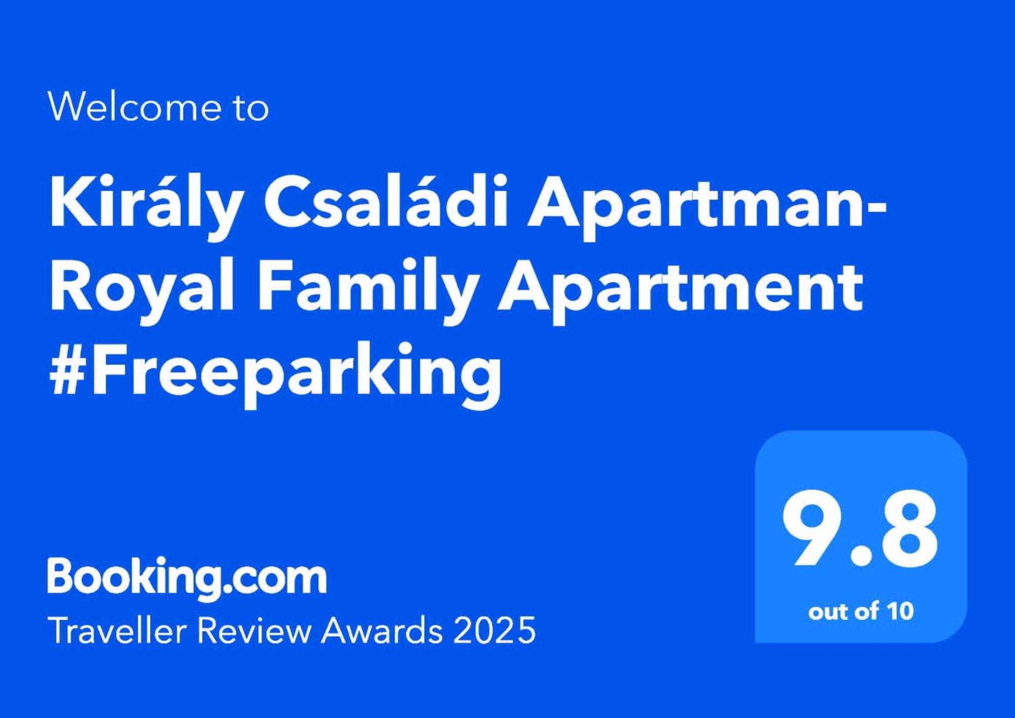 Kiraly Csaladi Apartman- Royal Family Apartment #Freegarage บูดาเปสต์ ภายนอก รูปภาพ